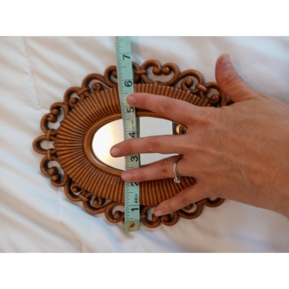 Vintage Homco Decorative Mirror & Wall Planter - Picture 9 of 11